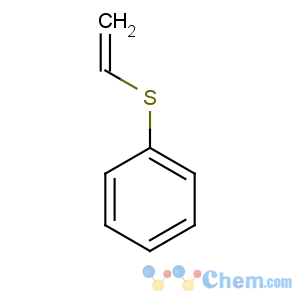 CAS No:1822-73-7 ethenylsulfanylbenzene