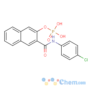CAS No:18228-17-6 [3-[(4-chlorophenyl)carbamoyl]naphthalen-2-yl] dihydrogen phosphate