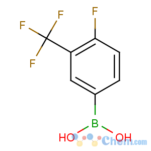 CAS No:182344-23-6 [4-fluoro-3-(trifluoromethyl)phenyl]boronic acid