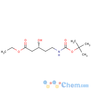 CAS No:182370-56-5 Pentanoic acid,5-[[(1,1-dimethylethoxy)carbonyl]amino]-3-hydroxy-, ethyl ester, (R)- (9CI)