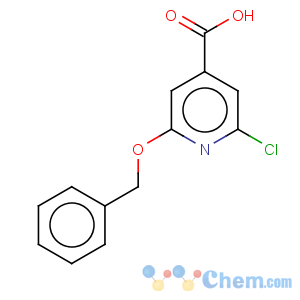 CAS No:182483-63-2 4-Pyridinecarboxylicacid, 2-chloro-6-(phenylmethoxy)-