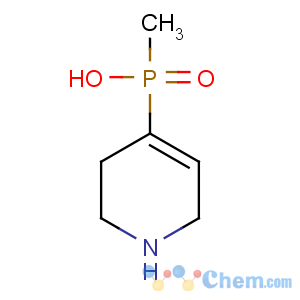 CAS No:182485-36-5 Phosphinic acid,P-methyl-P-(1,2,3,6-tetrahydro-4-pyridinyl)-