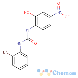 CAS No:182498-32-4 1-(2-bromophenyl)-3-(2-hydroxy-4-nitrophenyl)urea