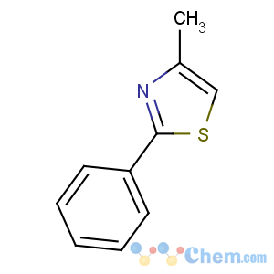 CAS No:1826-17-1 4-methyl-2-phenyl-1,3-thiazole