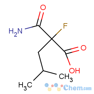 CAS No:18283-38-0 Pentanoic acid,2-(aminocarbonyl)-2-fluoro-4-methyl-