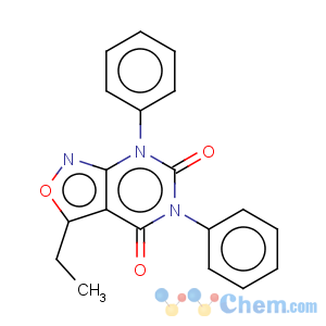 CAS No:182955-00-6 3-Ethyl-5,7-diphenyl-7H-isoxazolo[3,4-d]pyrimidine-4,6-dione