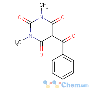 CAS No:182955-10-8 2,4,6(1H,3H,5H)-Pyrimidinetrione,5-benzoyl-1,3-dimethyl-