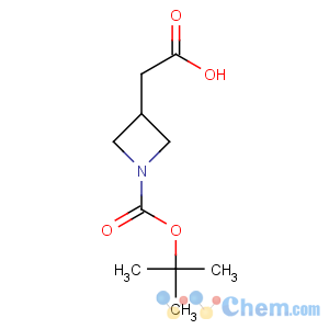 CAS No:183062-96-6 2-[1-[(2-methylpropan-2-yl)oxycarbonyl]azetidin-3-yl]acetic acid