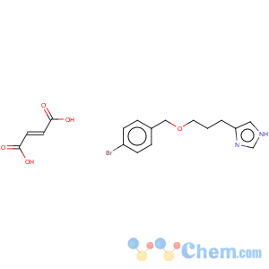 CAS No:183155-85-3 3-(1H-Imidazol-4-yl)
proply(4-bromophenyl)methyl ether : Maleic acid