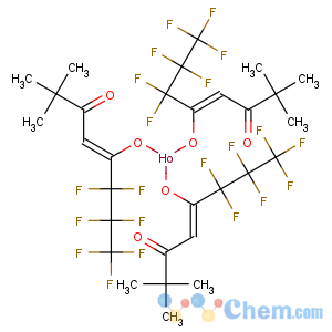 CAS No:18323-97-2 Holmium,tris(6,6,7,7,8,8,8-heptafluoro-2,2-dimethyl-3,5-octanedionato-kO3,kO5)-