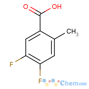 CAS No:183237-86-7 4,5-difluoro-2-methylbenzoic acid
