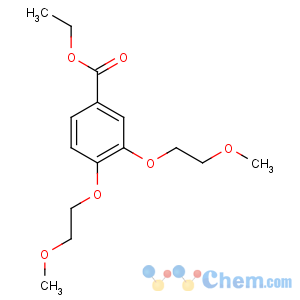 CAS No:183322-16-9 ethyl 3,4-bis(2-methoxyethoxy)benzoate