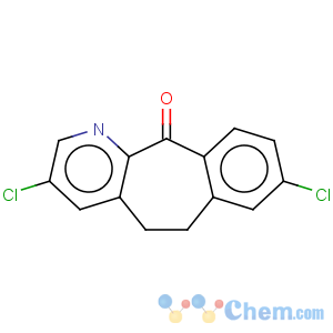 CAS No:183483-27-4 11H-Benzo[5,6]cyclohepta[1,2-b]pyridin-11-one,3,8-dichloro-5,6-dihydro-