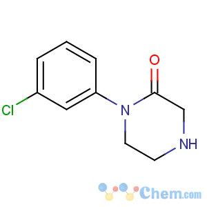 CAS No:183500-70-1 1-(3-chlorophenyl)piperazin-2-one