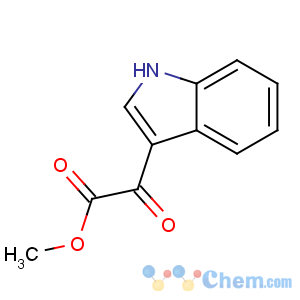 CAS No:18372-22-0 methyl 2-(1H-indol-3-yl)-2-oxoacetate