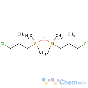CAS No:18388-70-0 Disiloxane,1,3-bis(3-chloro-2-methylpropyl)-1,1,3,3-tetramethyl-