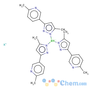 CAS No:184032-07-3 Borate(1-),hydrotris[2-methyl-5-(5-methyl-1H-pyrazol-3-yl-kN1)pyridinato]-, potassium, (T-4)- (9CI)