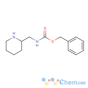 CAS No:184044-09-5 benzyl N-(piperidin-2-ylmethyl)carbamate
