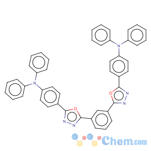 CAS No:184101-39-1 Benzenamine,4,4'-[1,3-phenylenebis(1,3,4-oxadiazole-5,2-diyl)]bis[N,N-diphenyl-