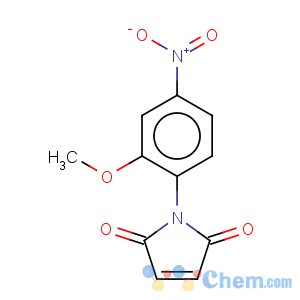 CAS No:184171-53-7 1H-Pyrrole-2,5-dione,1-(2-methoxy-4-nitrophenyl)-