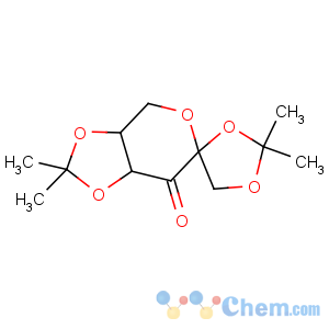 CAS No:18422-53-2 (3'aR,4S,7'aR)-2,2,2',2'-tetramethylspiro[1,3-dioxolane-4,6'-4,<br />7a-dihydro-3aH-[1,3]dioxolo[4,5-c]pyran]-7'-one