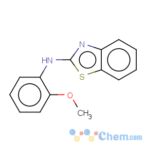 CAS No:1843-22-7 2-Benzothiazolamine,N-(2-methoxyphenyl)-