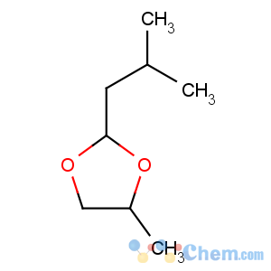 CAS No:18433-93-7 4-methyl-2-(2-methylpropyl)-1,3-dioxolane