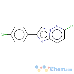 CAS No:1844-56-0 Imidazo[1,2-b]pyridazine,6-chloro-2-(4-chlorophenyl)-