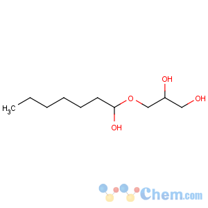 CAS No:18445-08-4 1,3-Dioxolane-4-methanol,2-hexyl-, cis- (8CI,9CI)