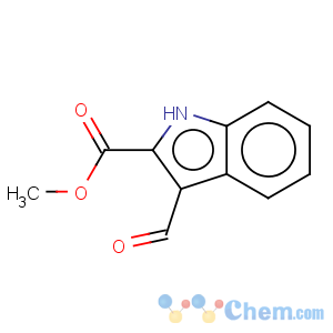 CAS No:18450-26-5 1H-Indole-2-carboxylicacid, 3-formyl-, methyl ester