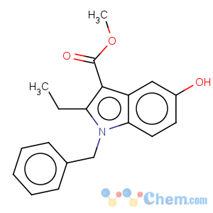 CAS No:184705-03-1 1H-Indole-3-carboxylicacid, 2-ethyl-5-hydroxy-1-(phenylmethyl)-, methyl ester