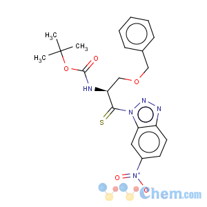 CAS No:184951-89-1 Carbamic acid,[2-(6-nitro-1H-benzotriazol-1-yl)-1-[(phenylmethoxy)methyl]-2-thioxoethyl]-,1,1-dimethylethyl ester, (S)- (9CI)
