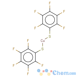 CAS No:18504-19-3 Benzenethiol,2,3,4,5,6-pentafluoro-, copper(2+) salt (2:1)