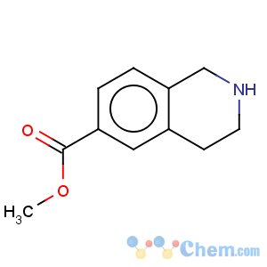 CAS No:185057-00-5 6-Isoquinolinecarboxylicacid, 1,2,3,4-tetrahydro-, methyl ester