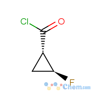 CAS No:185225-82-5 Cyclopropanecarbonylchloride, 2-fluoro-, (1S-trans)- (9CI)