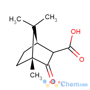 CAS No:18530-30-8 Bicyclo[2.2.1]heptane-2-carboxylicacid, 4,7,7-trimethyl-3-oxo-, (1R,2S,4R)-