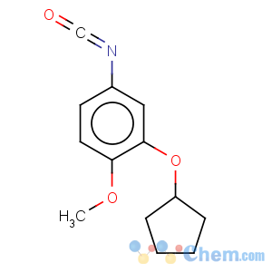 CAS No:185300-51-0 Benzene,2-(cyclopentyloxy)-4-isocyanato-1-methoxy-