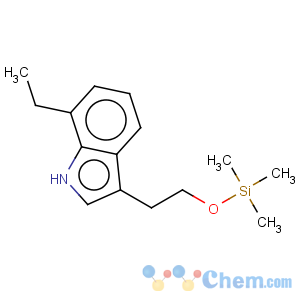 CAS No:185453-89-8 1H-Indole,7-ethyl-3-[2-[(trimethylsilyl)oxy]ethyl]-