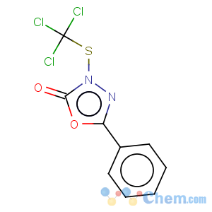CAS No:1856-34-4 1,3,4-Oxadiazol-2(3H)-one,5-phenyl-3-[(trichloromethyl)thio]-