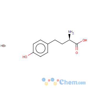 CAS No:185617-14-5 Benzenebutanoic acid, a-amino-4-hydroxy-, hydrobromide(1:1), (aR)-