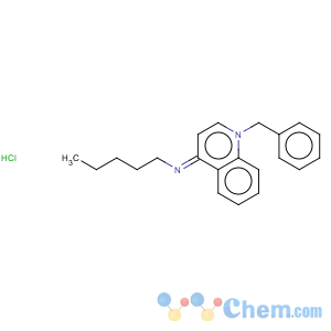 CAS No:185855-91-8 N-[1-(Phenylmethyl)-4(1H)-quinolinylidene]-1 pentanamine hydrochloride