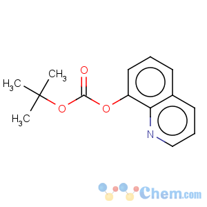 CAS No:18595-55-6 Carbonic acid,1,1-dimethylethyl 8-quinolinyl ester
