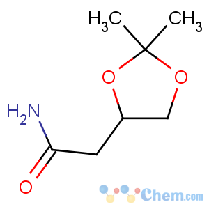 CAS No:185996-33-2 2-[(4S)-2,2-dimethyl-1,3-dioxolan-4-yl]acetamide