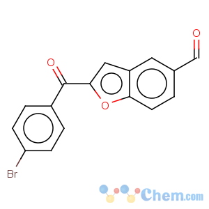 CAS No:186093-87-8 5-Benzofurancarboxaldehyde,2-(4-bromobenzoyl)-