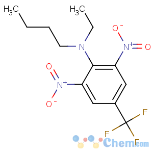 CAS No:1861-40-1 N-butyl-N-ethyl-2,6-dinitro-4-(trifluoromethyl)aniline