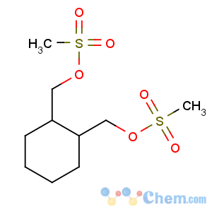 CAS No:186204-35-3 [(1R,2R)-2-(methylsulfonyloxymethyl)cyclohexyl]methyl methanesulfonate