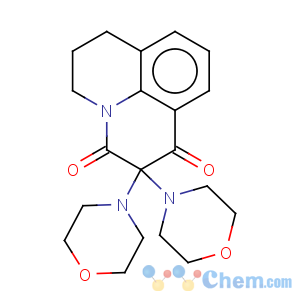 CAS No:18630-76-7 2,2-Di-morpholin-4-yl-6,7-dihydro-5H-pyrido[3,2,1-ij]quinoline-1,3-dione