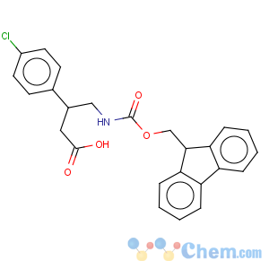 CAS No:186320-20-7 Benzenepropanoic acid,4-chloro-b-[[[(9H-fluoren-9-ylmethoxy)carbonyl]amino]methyl]-