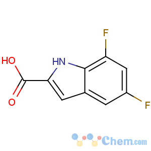 CAS No:186432-20-2 5,7-difluoro-1H-indole-2-carboxylic acid