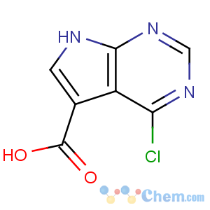CAS No:186519-92-6 4-chloro-7H-pyrrolo[2,3-d]pyrimidine-5-carboxylic acid